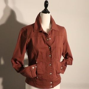 Live A Little - Carmel Brown Jean Jacket